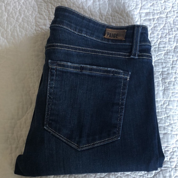 PAIGE size 28 skyline ankle peg distressed jeans - Picture 7 of 7